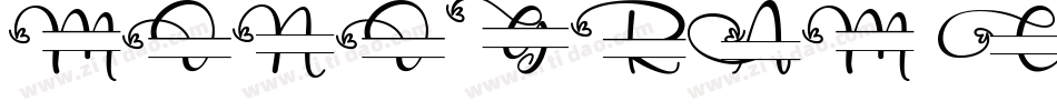 MONOGRAM C字体转换